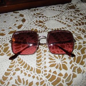 RAY-BAN SQUARE 1971 WASHED EVOLVE - RED